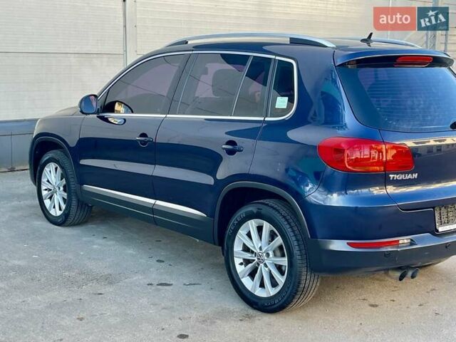 Синий Фольксваген Тигуан, объемом двигателя 2 л и пробегом 165 тыс. км за 16200 $, фото 31 на Automoto.ua