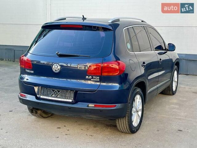 Синий Фольксваген Тигуан, объемом двигателя 2 л и пробегом 165 тыс. км за 16200 $, фото 13 на Automoto.ua