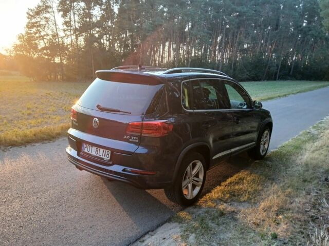 Синий Фольксваген Тигуан, объемом двигателя 2 л и пробегом 174 тыс. км за 8500 $, фото 3 на Automoto.ua