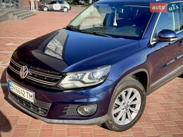 Синий Фольксваген Тигуан, объемом двигателя 2 л и пробегом 121 тыс. км за 16800 $, фото 6 на Automoto.ua