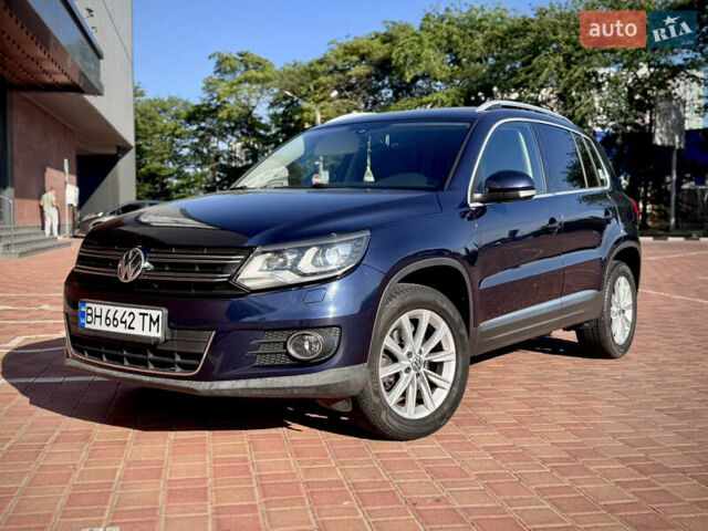 Синий Фольксваген Тигуан, объемом двигателя 2 л и пробегом 121 тыс. км за 16800 $, фото 5 на Automoto.ua