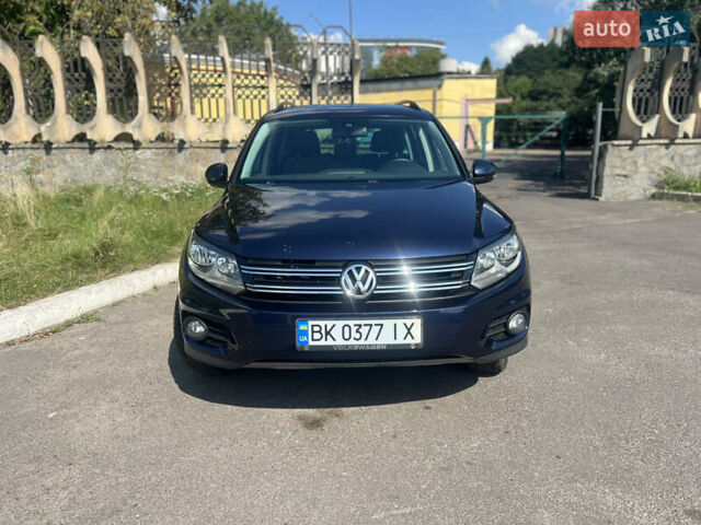 Синий Фольксваген Тигуан, объемом двигателя 1.98 л и пробегом 158 тыс. км за 12600 $, фото 1 на Automoto.ua
