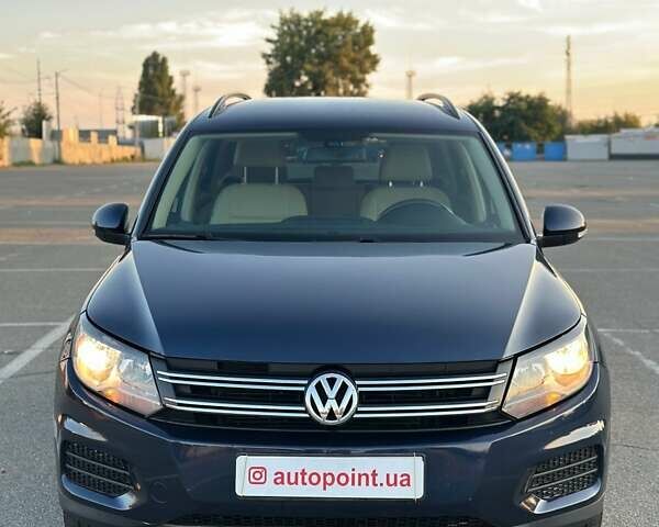 Синий Фольксваген Тигуан, объемом двигателя 1.98 л и пробегом 283 тыс. км за 10999 $, фото 1 на Automoto.ua