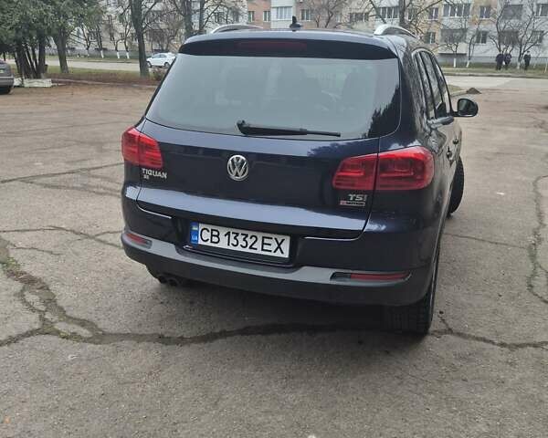 Синий Фольксваген Тигуан, объемом двигателя 1.98 л и пробегом 143 тыс. км за 15000 $, фото 11 на Automoto.ua