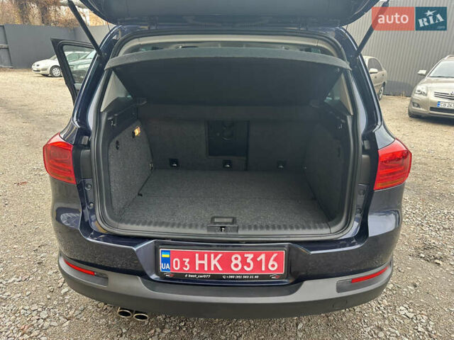 Синій Фольксваген Тігуан, об'ємом двигуна 2 л та пробігом 139 тис. км за 13500 $, фото 36 на Automoto.ua