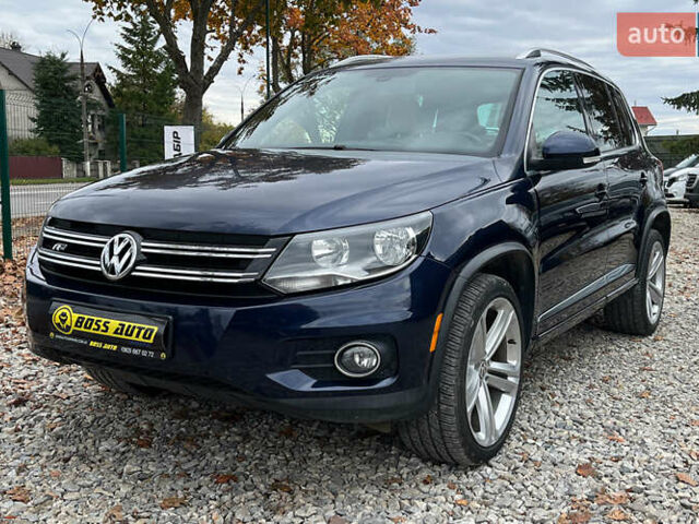Синий Фольксваген Тигуан, объемом двигателя 1.98 л и пробегом 92 тыс. км за 14700 $, фото 2 на Automoto.ua