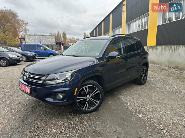 Синій Фольксваген Тігуан, об'ємом двигуна 2 л та пробігом 139 тис. км за 13500 $, фото 3 на Automoto.ua