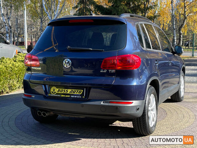 Синий Фольксваген Тигуан, объемом двигателя 2 л и пробегом 149 тыс. км за 11999 $, фото 6 на Automoto.ua
