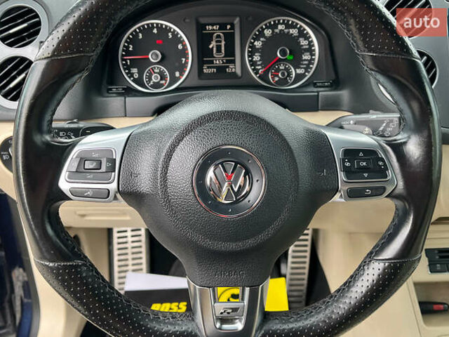 Синий Фольксваген Тигуан, объемом двигателя 1.98 л и пробегом 92 тыс. км за 14700 $, фото 10 на Automoto.ua