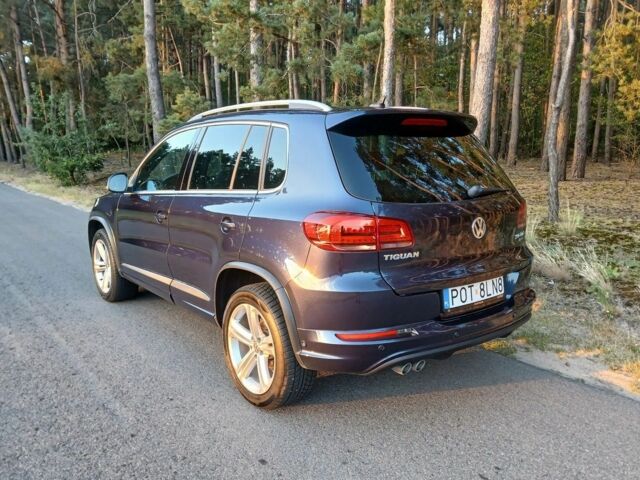Синий Фольксваген Тигуан, объемом двигателя 2 л и пробегом 174 тыс. км за 8500 $, фото 4 на Automoto.ua