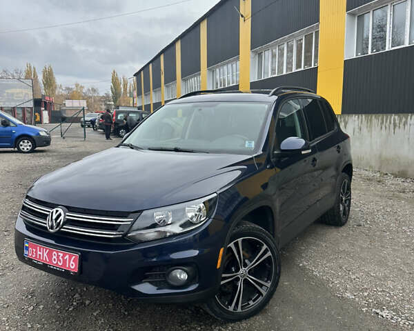 Синій Фольксваген Тігуан, об'ємом двигуна 2 л та пробігом 139 тис. км за 13500 $, фото 1 на Automoto.ua
