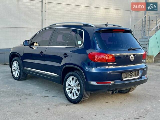 Синий Фольксваген Тигуан, объемом двигателя 2 л и пробегом 165 тыс. км за 16200 $, фото 44 на Automoto.ua