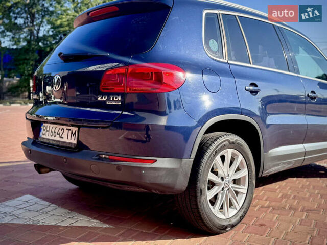 Синий Фольксваген Тигуан, объемом двигателя 2 л и пробегом 121 тыс. км за 16800 $, фото 31 на Automoto.ua