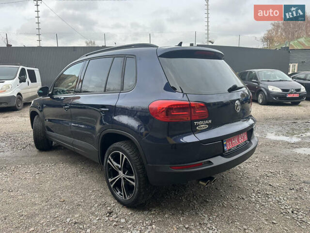 Синій Фольксваген Тігуан, об'ємом двигуна 2 л та пробігом 139 тис. км за 13500 $, фото 11 на Automoto.ua