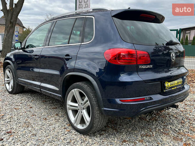 Синий Фольксваген Тигуан, объемом двигателя 1.98 л и пробегом 92 тыс. км за 14700 $, фото 5 на Automoto.ua
