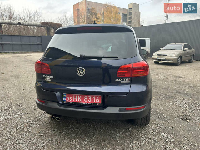 Синій Фольксваген Тігуан, об'ємом двигуна 2 л та пробігом 139 тис. км за 13500 $, фото 15 на Automoto.ua