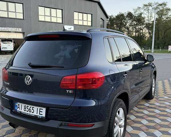 Синий Фольксваген Тигуан, объемом двигателя 1.98 л и пробегом 167 тыс. км за 12700 $, фото 3 на Automoto.ua