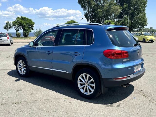 Синий Фольксваген Тигуан, объемом двигателя 2 л и пробегом 80 тыс. км за 14500 $, фото 6 на Automoto.ua