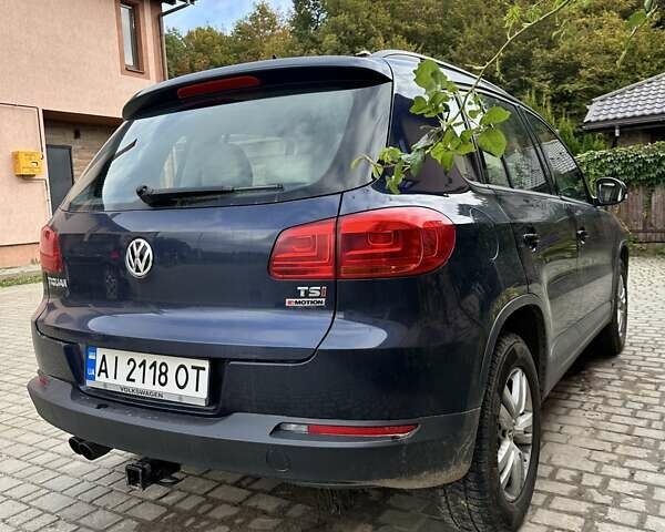 Синій Фольксваген Тігуан, об'ємом двигуна 1.98 л та пробігом 130 тис. км за 13450 $, фото 2 на Automoto.ua