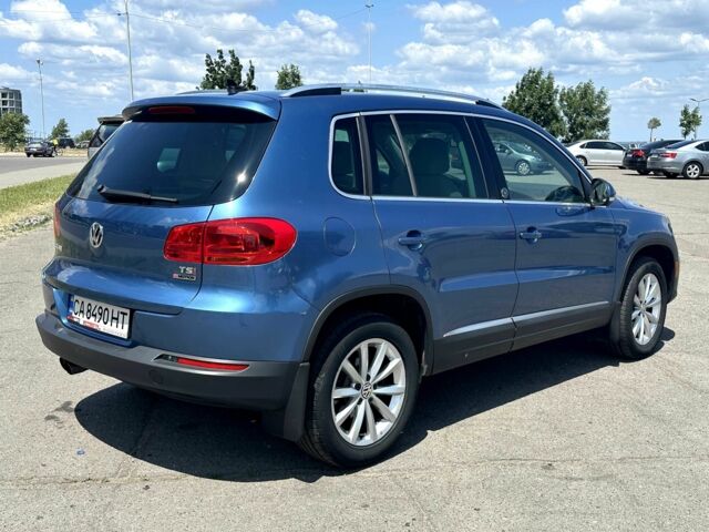 Синий Фольксваген Тигуан, объемом двигателя 2 л и пробегом 80 тыс. км за 14500 $, фото 4 на Automoto.ua