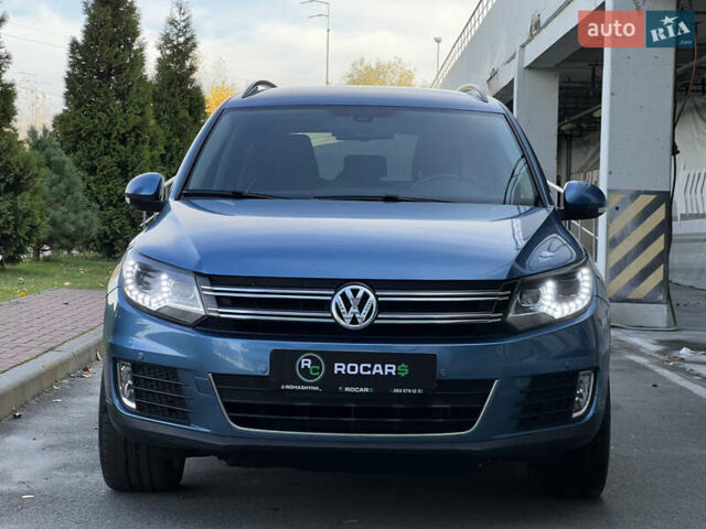 Синий Фольксваген Тигуан, объемом двигателя 1.98 л и пробегом 136 тыс. км за 14500 $, фото 3 на Automoto.ua