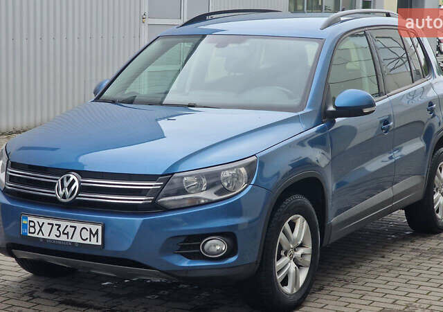 Синій Фольксваген Тігуан, об'ємом двигуна 1.98 л та пробігом 206 тис. км за 10999 $, фото 2 на Automoto.ua