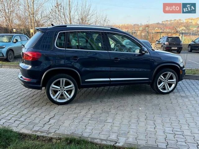 Синий Фольксваген Тигуан, объемом двигателя 2 л и пробегом 129 тыс. км за 14100 $, фото 4 на Automoto.ua