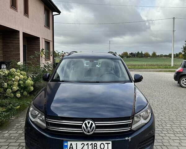 Синій Фольксваген Тігуан, об'ємом двигуна 1.98 л та пробігом 130 тис. км за 13450 $, фото 1 на Automoto.ua