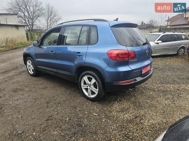 Синий Фольксваген Тигуан, объемом двигателя 2 л и пробегом 152 тыс. км за 10700 $, фото 11 на Automoto.ua