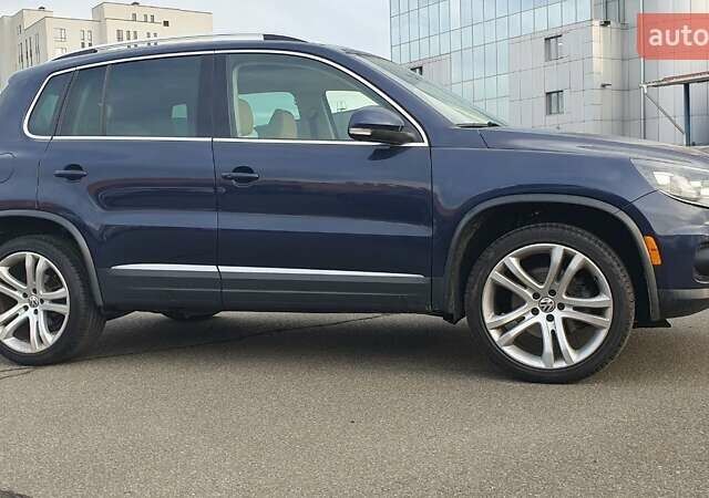 Синий Фольксваген Тигуан, объемом двигателя 2 л и пробегом 134 тыс. км за 12500 $, фото 6 на Automoto.ua