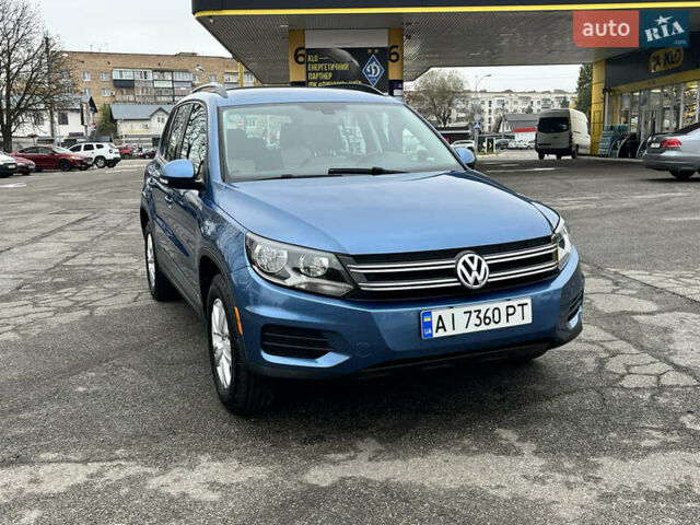 Синий Фольксваген Тигуан, объемом двигателя 1.98 л и пробегом 90 тыс. км за 13000 $, фото 12 на Automoto.ua