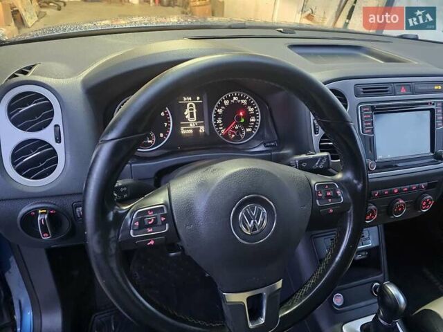 Синий Фольксваген Тигуан, объемом двигателя 2 л и пробегом 152 тыс. км за 10700 $, фото 22 на Automoto.ua