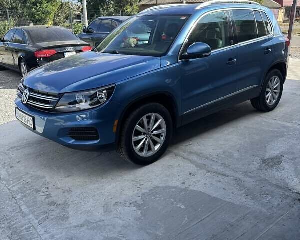 Синий Фольксваген Тигуан, объемом двигателя 1.98 л и пробегом 97 тыс. км за 16000 $, фото 1 на Automoto.ua