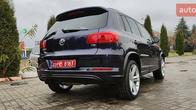 Синий Фольксваген Тигуан, объемом двигателя 2 л и пробегом 129 тыс. км за 12700 $, фото 26 на Automoto.ua