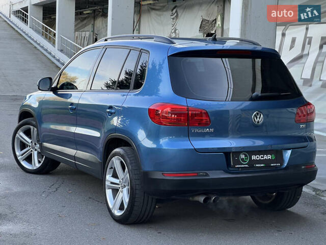 Синий Фольксваген Тигуан, объемом двигателя 1.98 л и пробегом 136 тыс. км за 14500 $, фото 18 на Automoto.ua