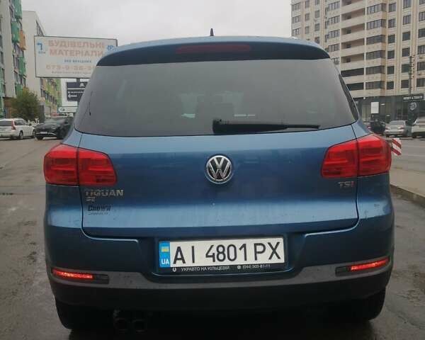Синий Фольксваген Тигуан, объемом двигателя 1.98 л и пробегом 185 тыс. км за 12900 $, фото 2 на Automoto.ua