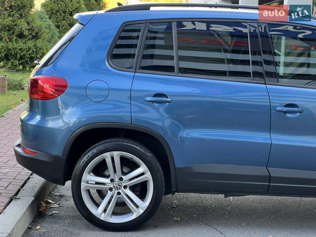 Синий Фольксваген Тигуан, объемом двигателя 1.98 л и пробегом 136 тыс. км за 14500 $, фото 10 на Automoto.ua