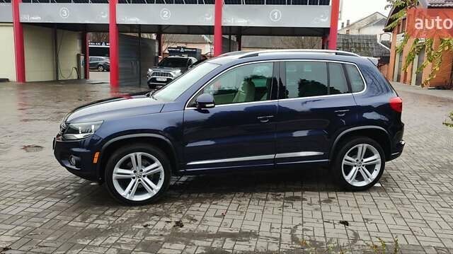 Синий Фольксваген Тигуан, объемом двигателя 2 л и пробегом 129 тыс. км за 12700 $, фото 16 на Automoto.ua