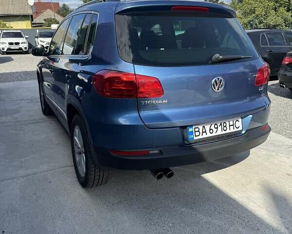 Синий Фольксваген Тигуан, объемом двигателя 1.98 л и пробегом 97 тыс. км за 16000 $, фото 2 на Automoto.ua