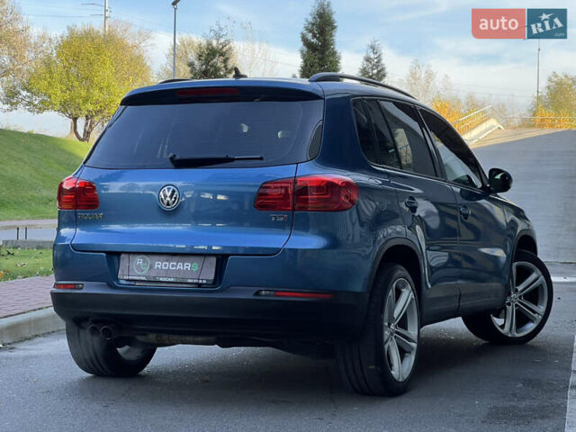 Синий Фольксваген Тигуан, объемом двигателя 1.98 л и пробегом 136 тыс. км за 14500 $, фото 15 на Automoto.ua