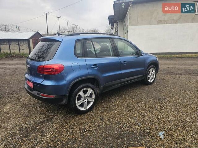 Синий Фольксваген Тигуан, объемом двигателя 2 л и пробегом 152 тыс. км за 10700 $, фото 1 на Automoto.ua