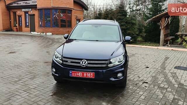 Синий Фольксваген Тигуан, объемом двигателя 2 л и пробегом 129 тыс. км за 12700 $, фото 32 на Automoto.ua