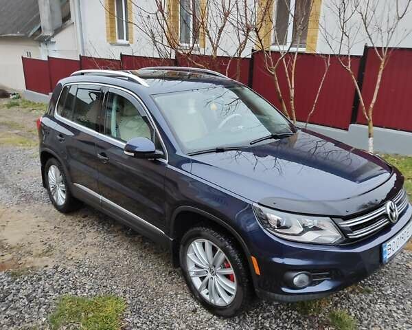 Синий Фольксваген Тигуан, объемом двигателя 1.98 л и пробегом 194 тыс. км за 14500 $, фото 3 на Automoto.ua