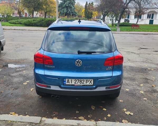 Синий Фольксваген Тигуан, объемом двигателя 1.98 л и пробегом 159 тыс. км за 14900 $, фото 9 на Automoto.ua