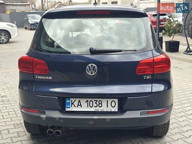 Синий Фольксваген Тигуан, объемом двигателя 1.98 л и пробегом 95 тыс. км за 12500 $, фото 6 на Automoto.ua