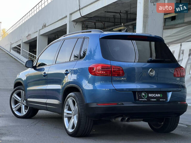Синий Фольксваген Тигуан, объемом двигателя 1.98 л и пробегом 136 тыс. км за 14500 $, фото 19 на Automoto.ua