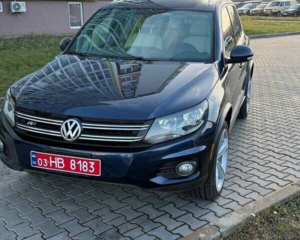 Синий Фольксваген Тигуан, объемом двигателя 2 л и пробегом 129 тыс. км за 14100 $, фото 14 на Automoto.ua