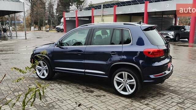Синий Фольксваген Тигуан, объемом двигателя 2 л и пробегом 129 тыс. км за 12700 $, фото 15 на Automoto.ua