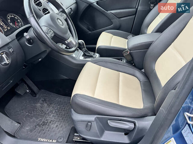 Синий Фольксваген Тигуан, объемом двигателя 1.98 л и пробегом 90 тыс. км за 13000 $, фото 35 на Automoto.ua