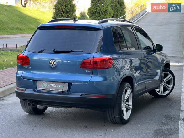 Синий Фольксваген Тигуан, объемом двигателя 1.98 л и пробегом 136 тыс. км за 14500 $, фото 14 на Automoto.ua
